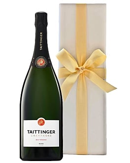 TAITTINGER Brut Reserve Champagne Magnum - In White Presentation Box