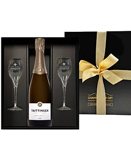 TAITTINGER Vintage 2016 Champagne & Flutes Gift Box