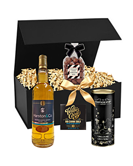  "Whisky Time" Scotch Whisky, Luxury Biscuits & 70% Chocolate Gift Box