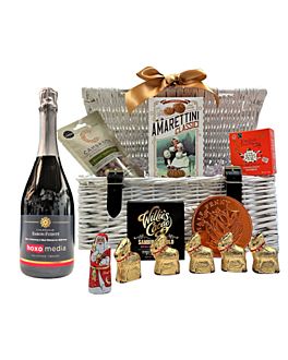 "White Christmas" Prosecco & Sweet Treats Christmas Hamper 