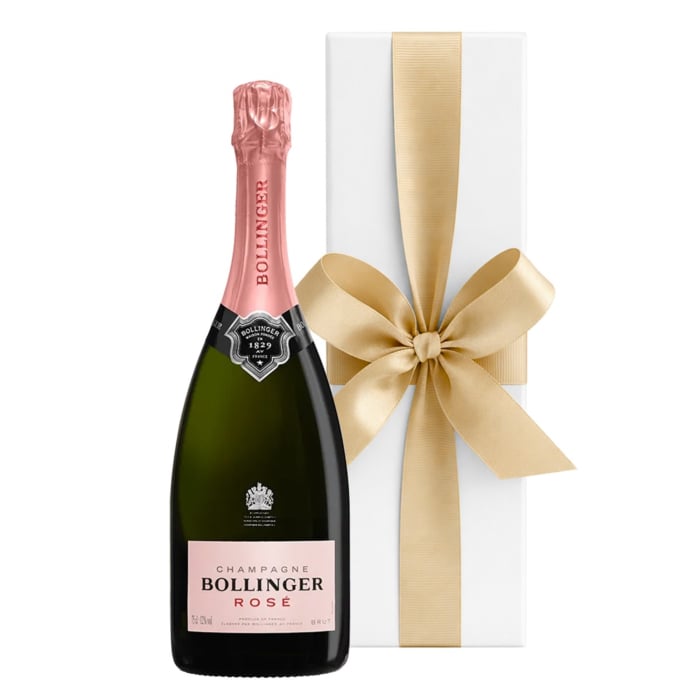 Bollinger Rosé Champagne - In White Gift Box
