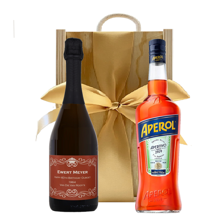 Personalised Prosecco & Aperol Spritz Gift Set
