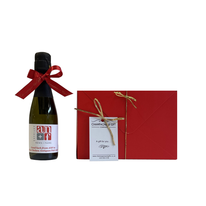 "Red Letter Day" Personalised Mini Prosecco Gift With Chocolates