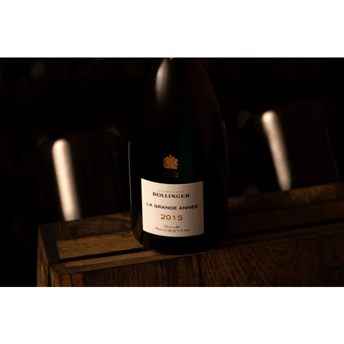 Bollinger La Grande Annee 2015 Champagne - With 2 Bollinger Flutes and Gift Box
