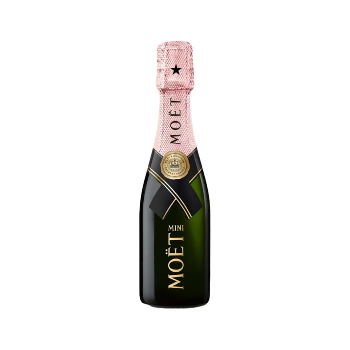 Mini Moët ROSÉ Impérial Champagne, 20cl