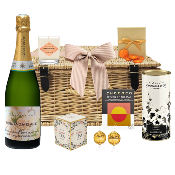New Home Hamper Champagne Chocolate Housewarming Gift