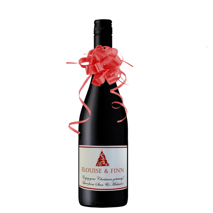 Christmas Wine Gift Personalised Cabernet Sauvignon, South of France 
