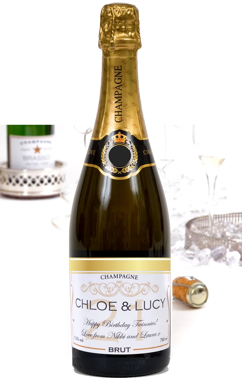 Personalised Wedding Champagne - Signature Grande Reserve