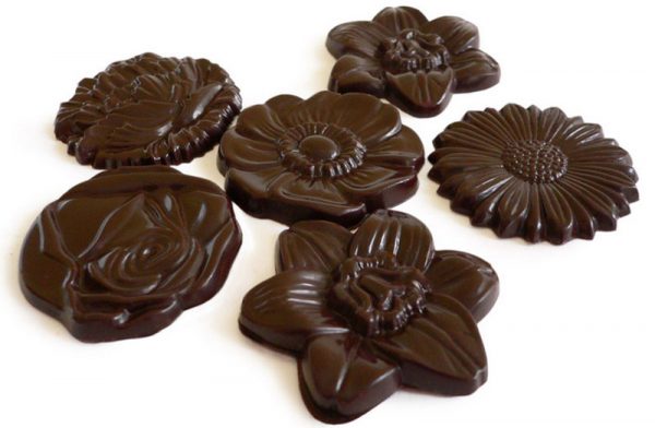Chocolate flowers